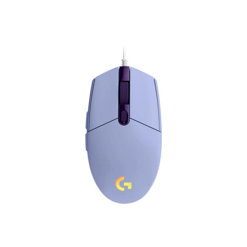 Logitech G203 LightSync Lilac