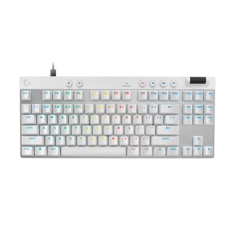 Logitech G PRO X TKL RAPID White Magnetic Analog Switches