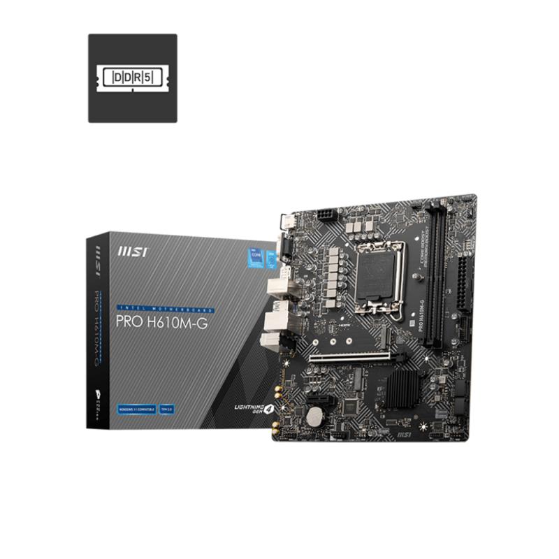 MSI PRO H610M-G DDR5