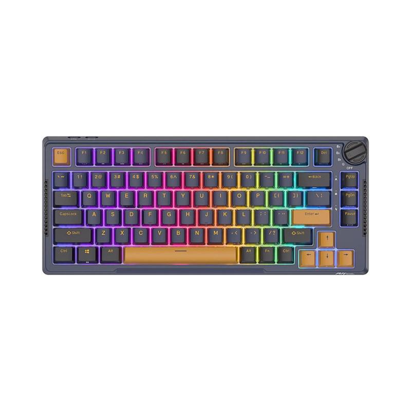 ROYAL KLUDGE H81 Star Night, Sky Cyan Switch, RGB LED, Hot-Swap, RU Layout