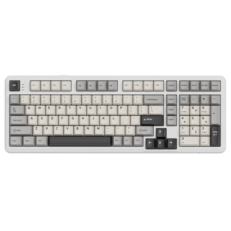 ATTACK SHARK X98 RU, Starlight White, Strawberry Switch, Hot-Swap