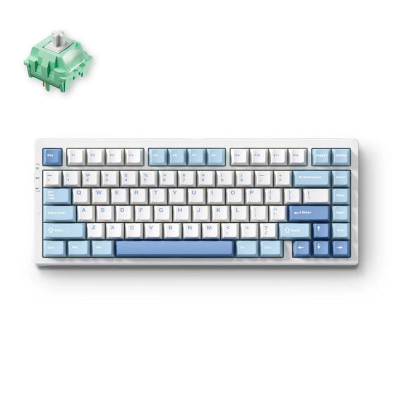 MCHOSE G75 Pro Blue, Cabbage Tofu Switch V2, Hot-Swap