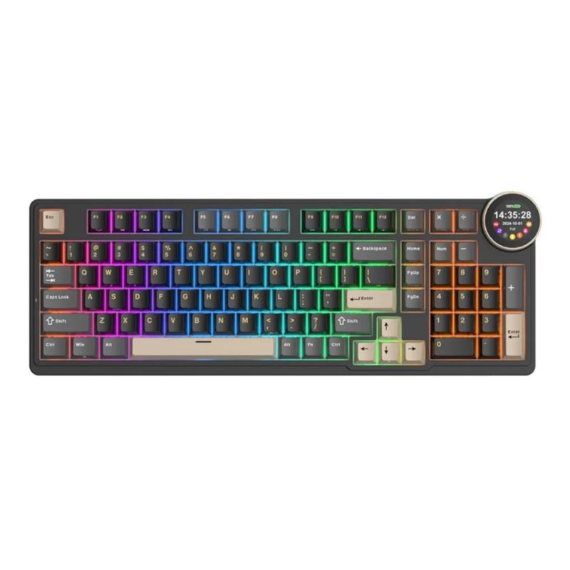 ROYAL KLUDGE N99, Phantom, Cream Switch, RGB LED, Hot-Swap, EN Layout
