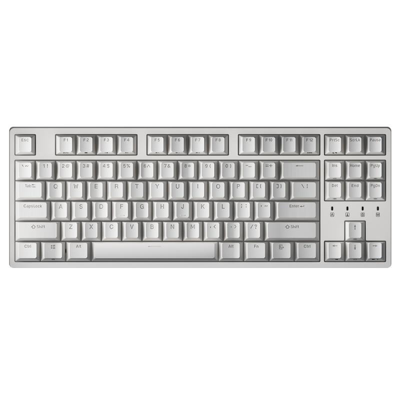 Durgod K320 Taurus Corona Arctic White 87 PBT Cherry MX Brown White backlight (US)