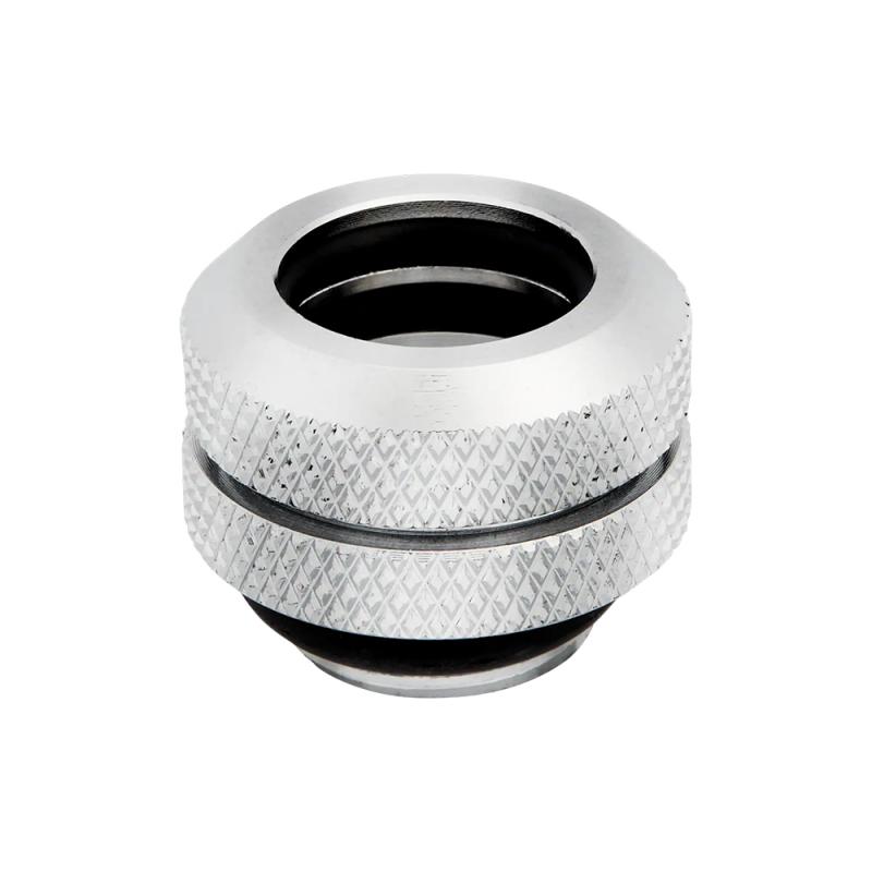 Corsair Hydro X Series XF Hardline 12mm OD Fitting Four Pack Chrome