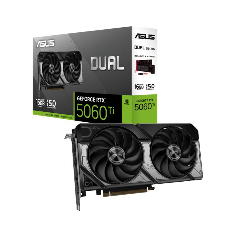 ASUS Dual GeForce RTX™ 5060 Ti 16GB GDDR7