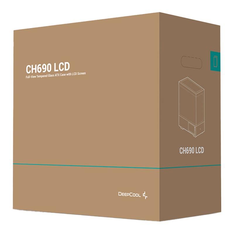 DeepCool CH690 LCD Black