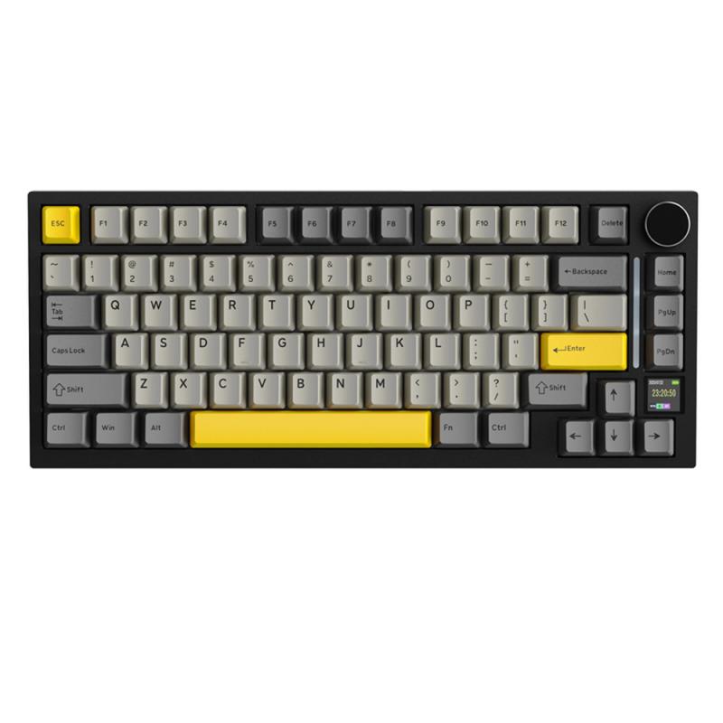 ATTACK SHARK X820 Ultra RU, Stary Black, Shark Switch, Hot-Swap