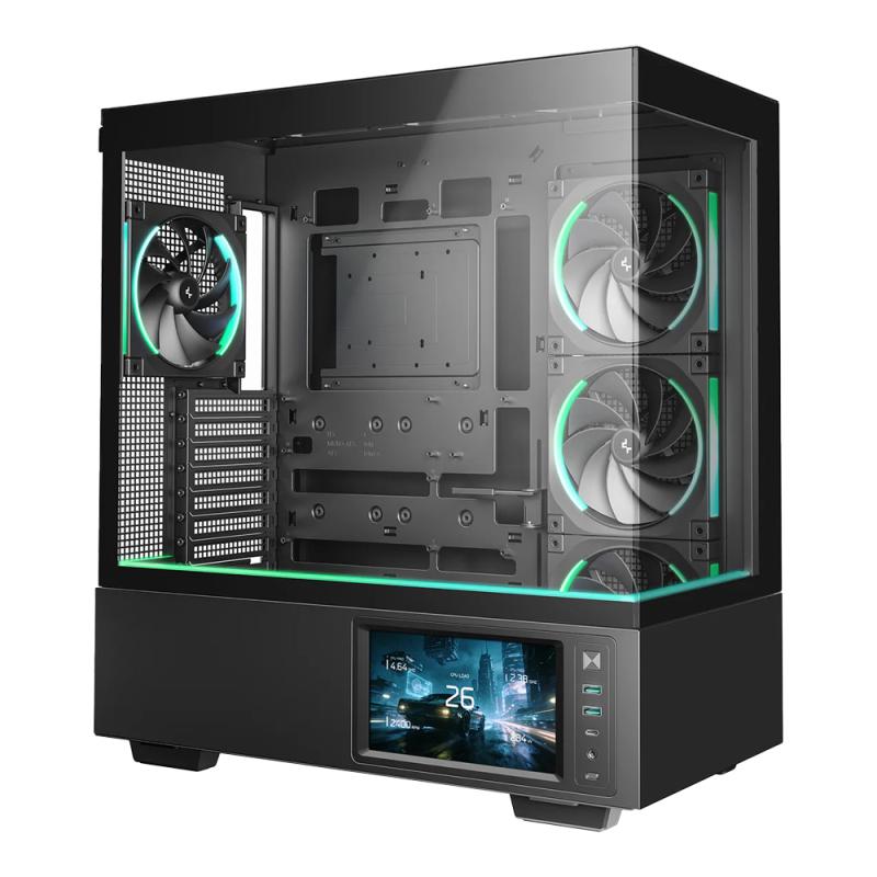 DeepCool CH690 LCD Black