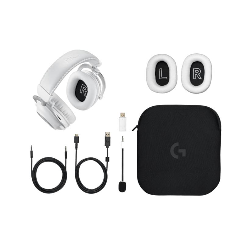 Logitech PRO X2 Lightspeed White Беспроводные Наушники