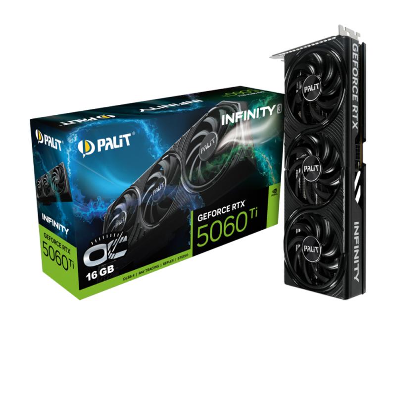 Palit GeForce RTX™ 5060 Ti INFINITY 3 OC 16GB