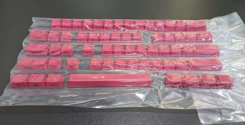 Boyi PBT 60% Keycpas Red