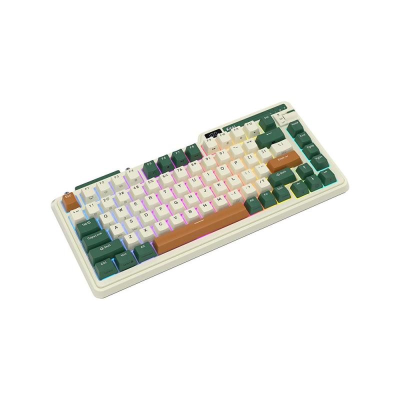 ROYAL KLUDGE KZZI K75 PRO Timing Machine, Eternity Tactile Switch, RGB LED, Hot-Swap, RU Layout