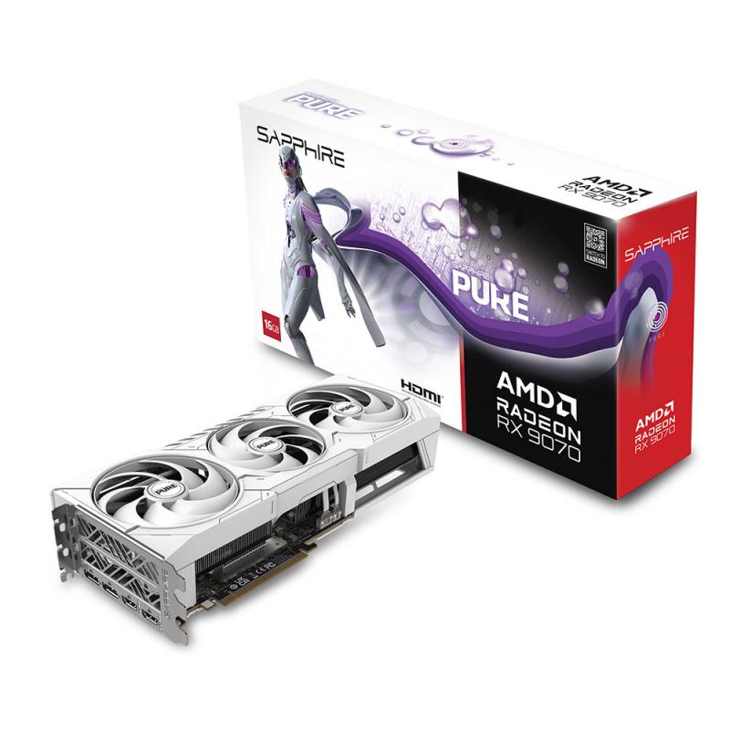 Sapphire PURE AMD Radeon™ RX 9070 OC 16GB
