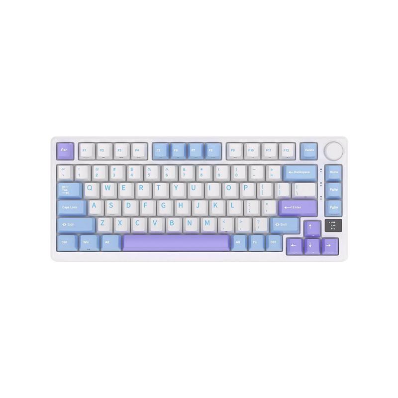 ROYAL KLUDGE M75 Taro Milk, Fast Silver Switch, RGB LED, Hot-Swap, RU Layout