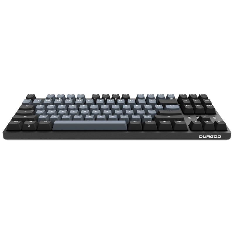 Durgod K320 Taurus Corona Space Grey 87 PBT Cherry MX Red White backlight (US)