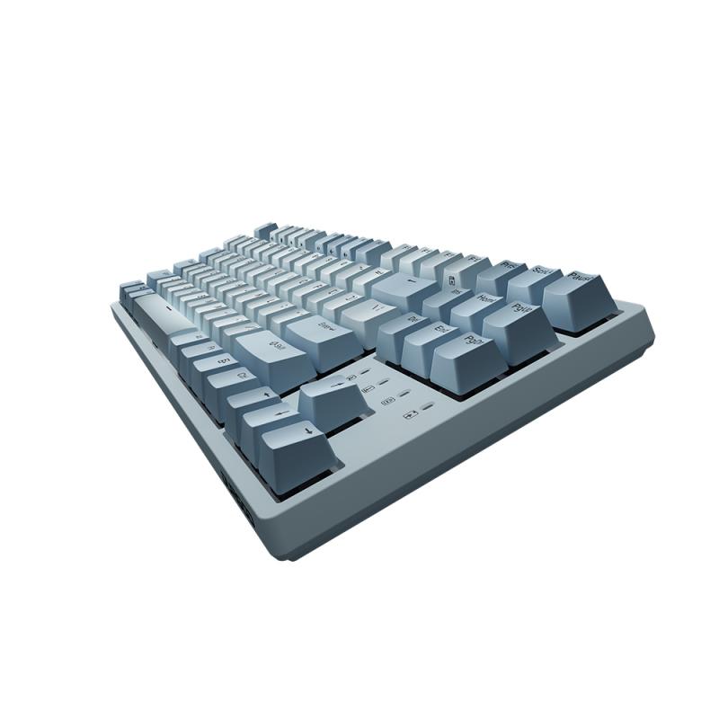Durgod K320 Taurus Corona Haze Blue 87 PBT Cherry MX Brown White backlight (US)