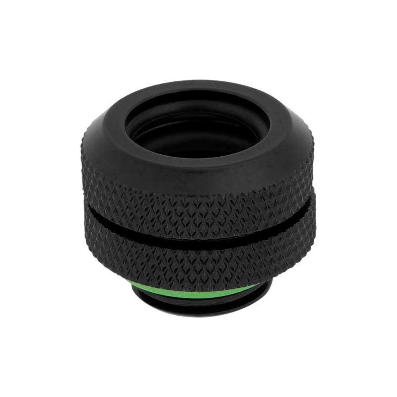 Corsair Hydro X Series XF Hardline 12mm OD Fitting Four Pack Black