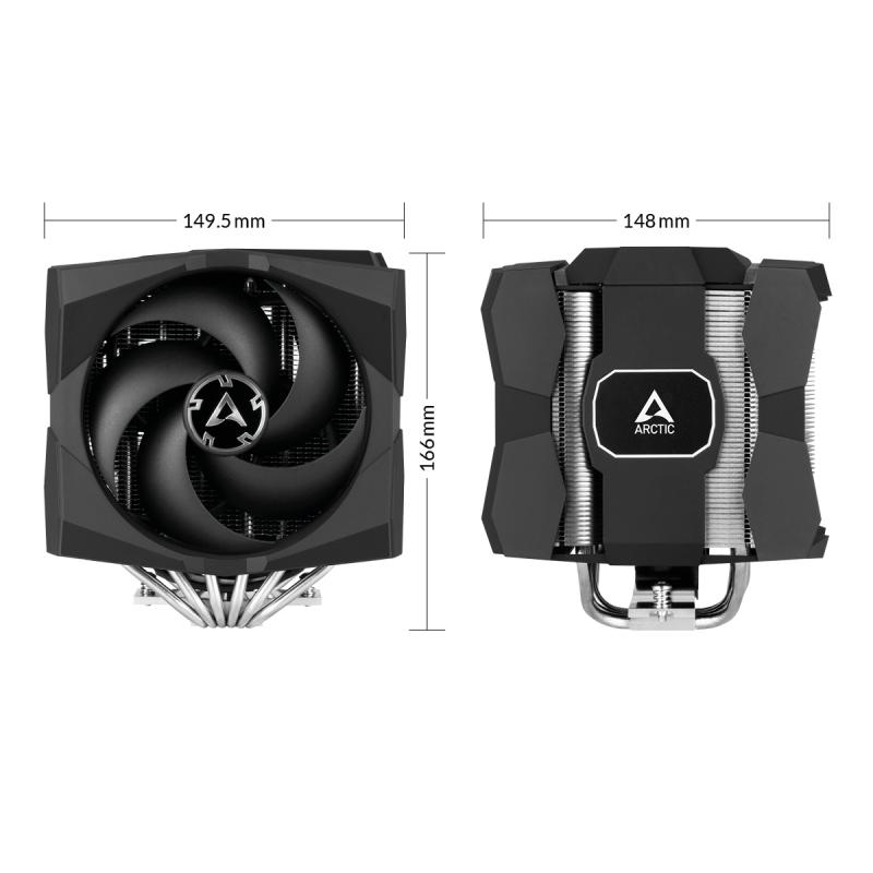 Arctic Cooling Freezer 50 with ARGB Controller