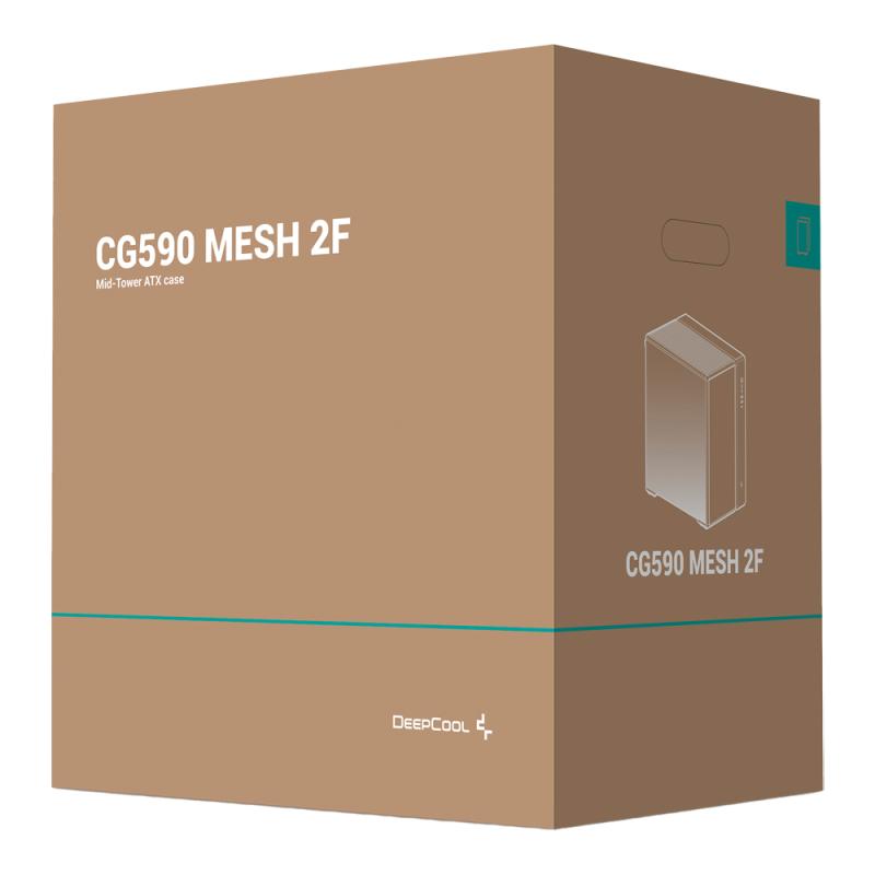 DeepCool CG590 Mesh 2F Black