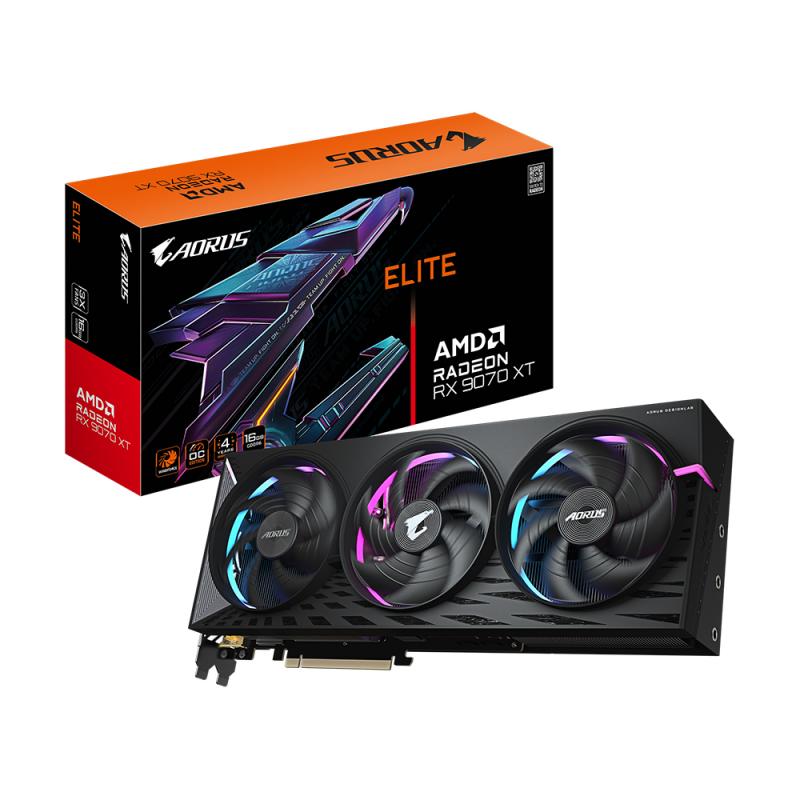 Gigabyte Radeon RX 9070 XT AORUS ELITE