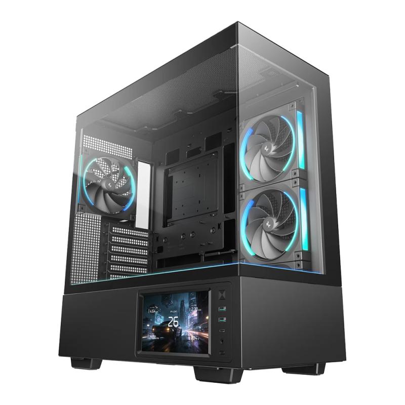 DeepCool CH690 LCD Black