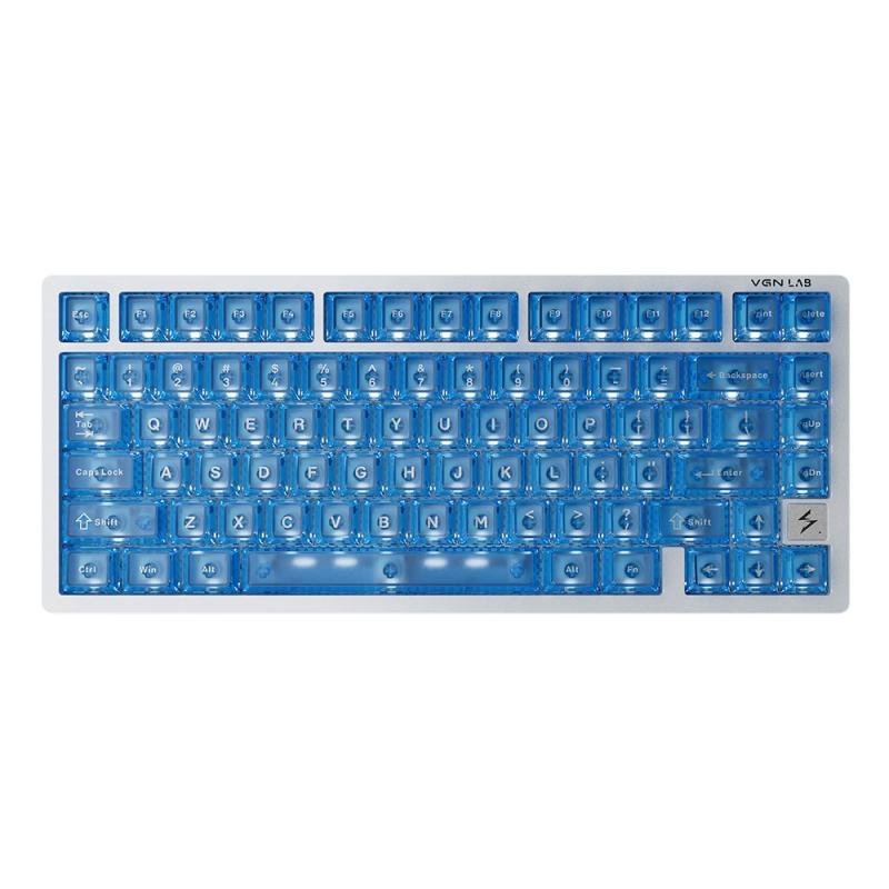 VGN Flash 75 Extreme HE , Deep Blue, Kailh Ice Cream Switch, Hot-Swap