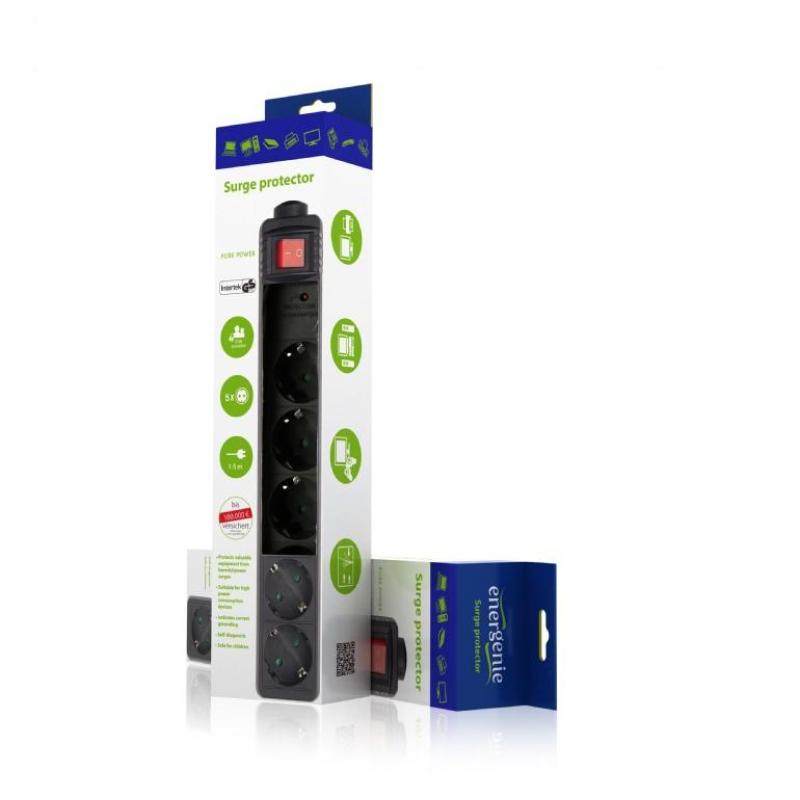 Gembird Surge Protector 5m (SPG6-B-15PPB)
