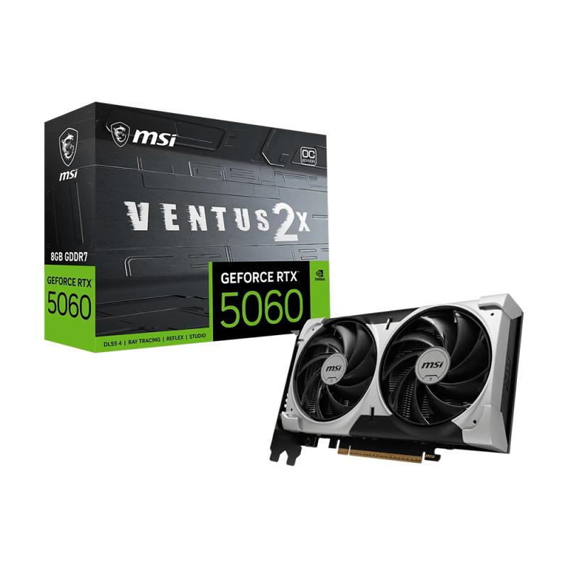 MSI GeForce RTX™ 5060 8G VENTUS 2X OC V1